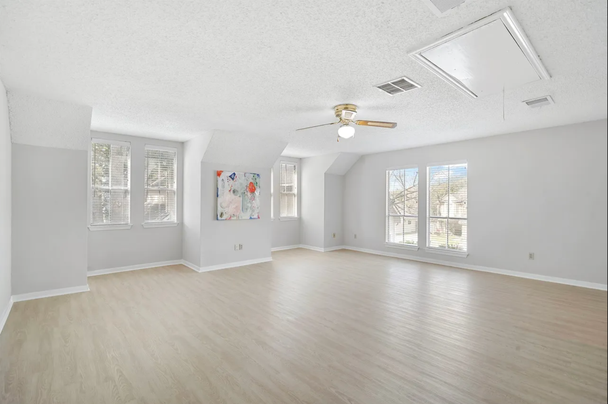 Bonus room before — empty, undefined space with no clear purpose